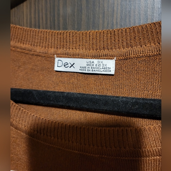 Dex Four Colour Stripped Size: 3X Long Sleeve top - Picture 4 of 7